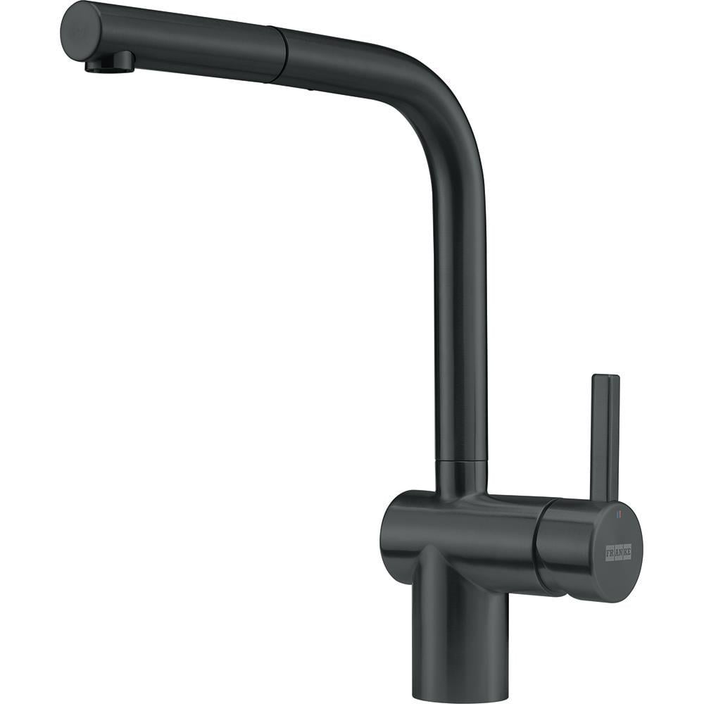 Смеситель для кухни Franke Atlas Neo 115.0550.427 с видвижной лейкой Черный (214491)