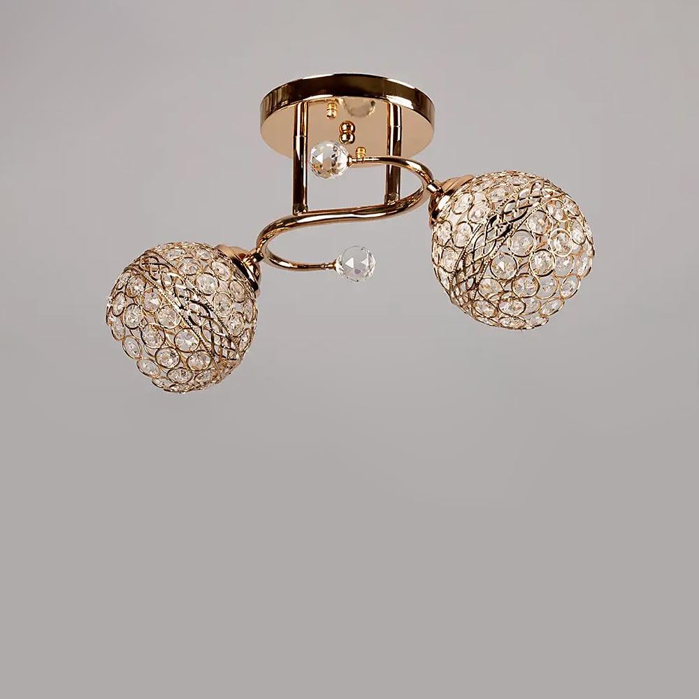 Люстра потолочная Light House SH-20342/2 FG L460хW240хH230 Золотой