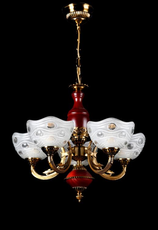 Люстра с плафонами Ray L99546/5 GAB (IR006400)