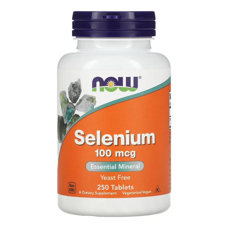 Селен NOW Selenium 100 mcg 250 табл. (07727-01) Селен NOW Selenium 100 mcg 250 табл. (07727-01)