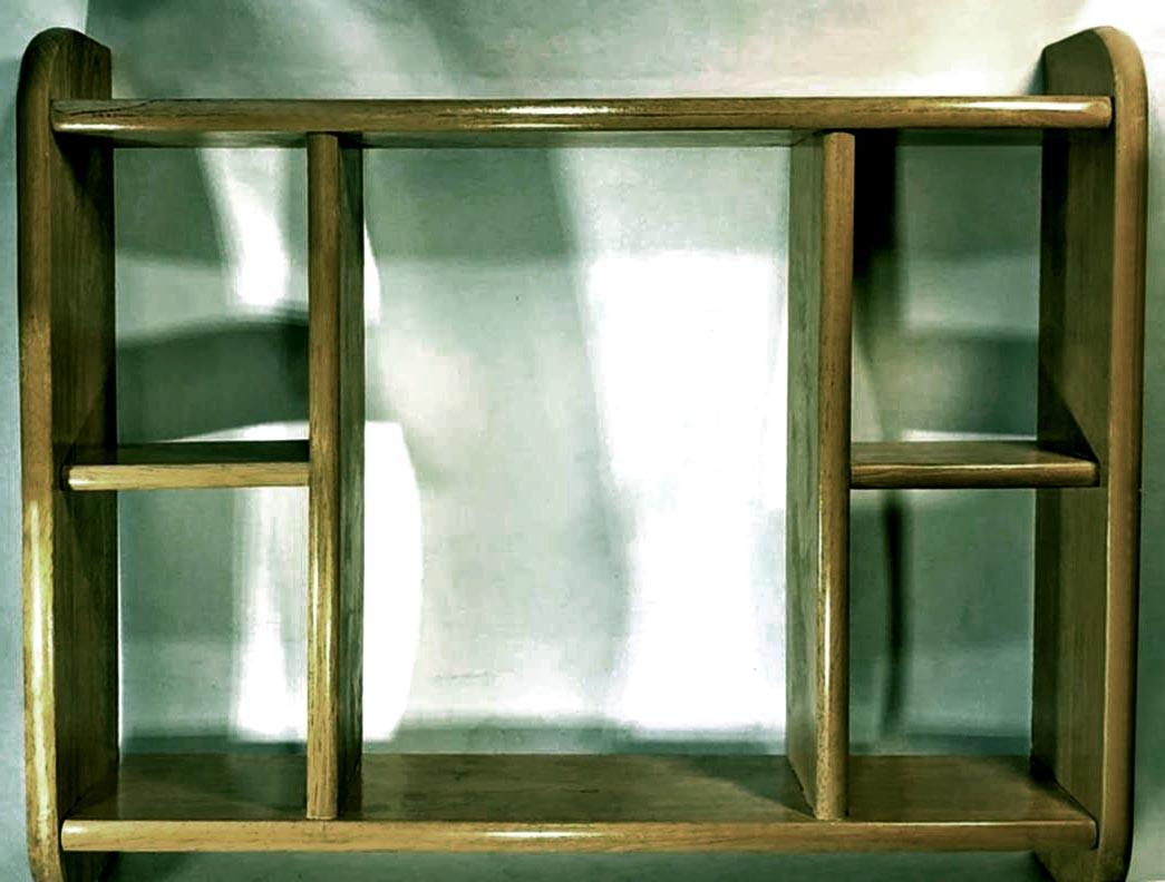 Полка для ванной из дерева Кальбе Мускат (ВНП/011007)