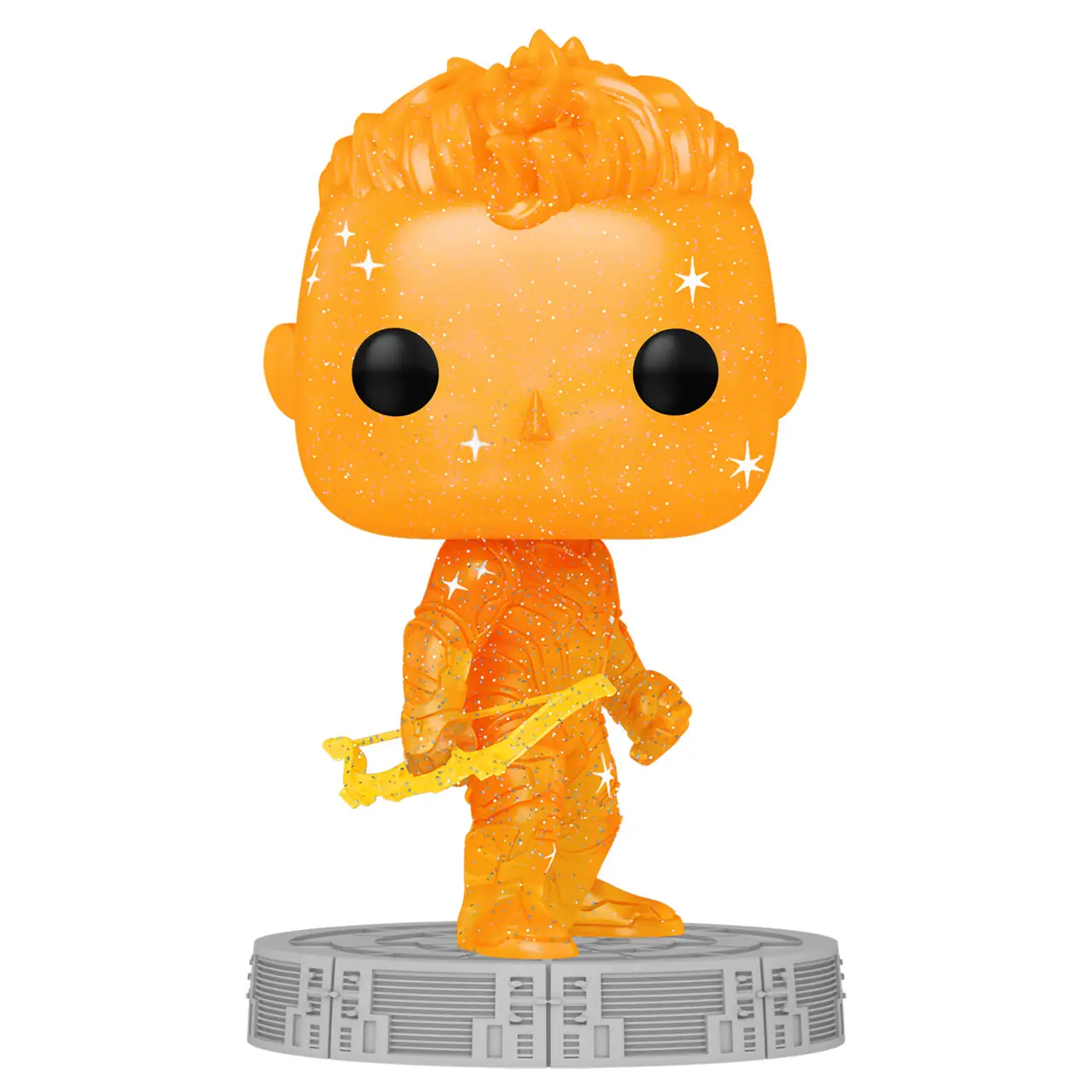 Фігурка колекційна Funko POP! Art Series Bobble Marvel Infinity Saga Hawkeye w/Case Orange (FUN25491659) - фото 2