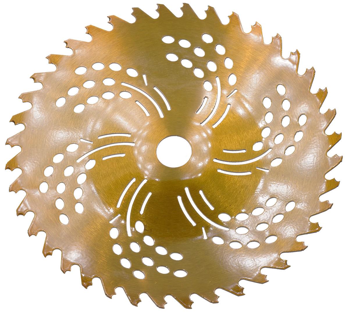 Нож VJ Parts для триммера 40-T/d26х255 под напильник вогнутый PRO (шп207)