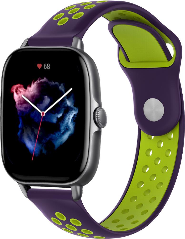 Ремешок Sport для Amazfit GTS 3 Violet Green (25323-21)