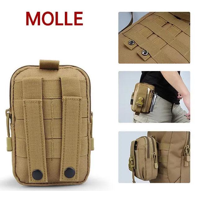 Сумка для телефона MOLLE Койот - фото 3 Сумка для телефона MOLLE Койот - фото 3