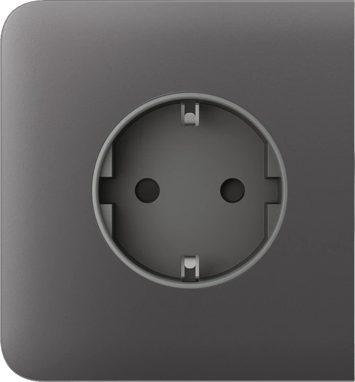 Панель бічна для вбудованої розетки Ajax SideCover basic Grey (2890076329)