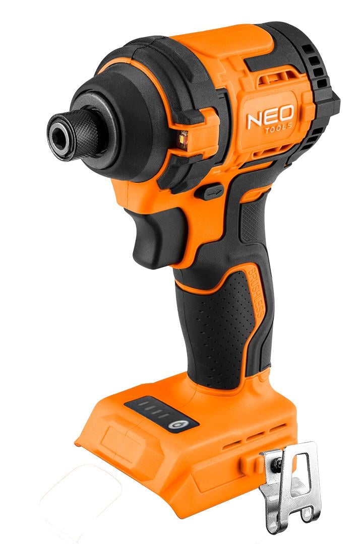 Шуруповерт бесщеточный NEO tools 04-612 Energy+ 300 Нм 1/4" без АКБ и зарядного устройства