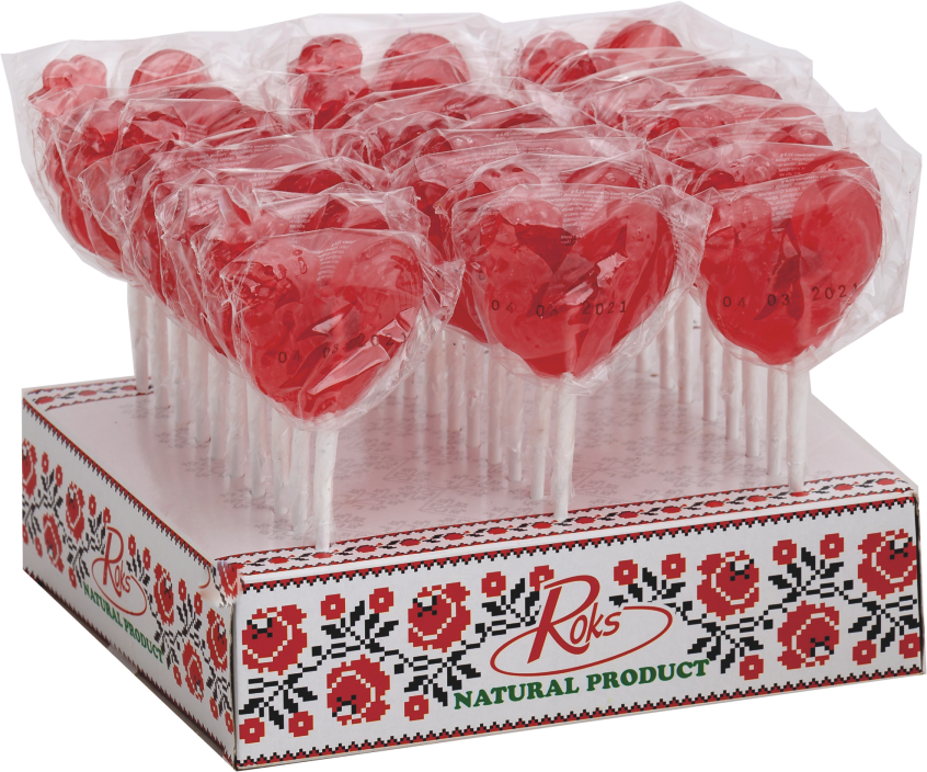 Леденцы Roks Петюня Универсал прозрачный дисплей 23 г 0,690 кг (988Т)