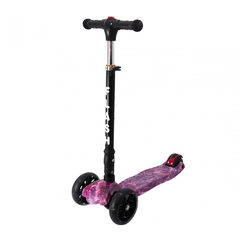 Самокат детский Scooter Smart Lander до 80 кг широкие колеса Space (2T1021)