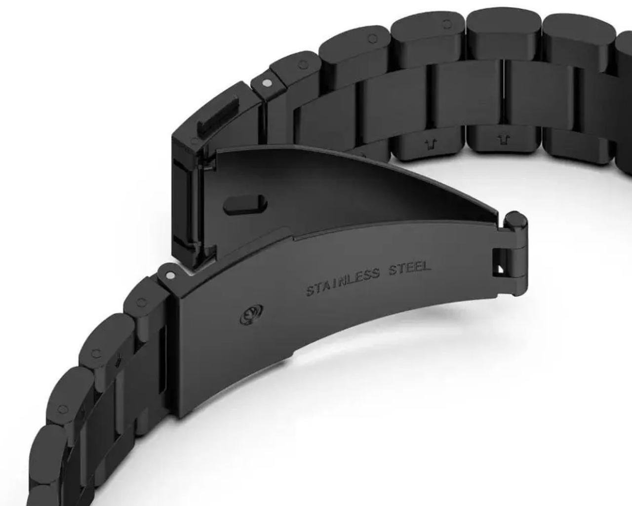 Ремешок металлический Primolux для смарт-часов Samsung Galaxy Fit 3 SM-R390 Black (2662680527) - фото 6 Ремешок металлический Primolux для смарт-часов Samsung Galaxy Fit 3 SM-R390 Black (2662680527) - фото 6