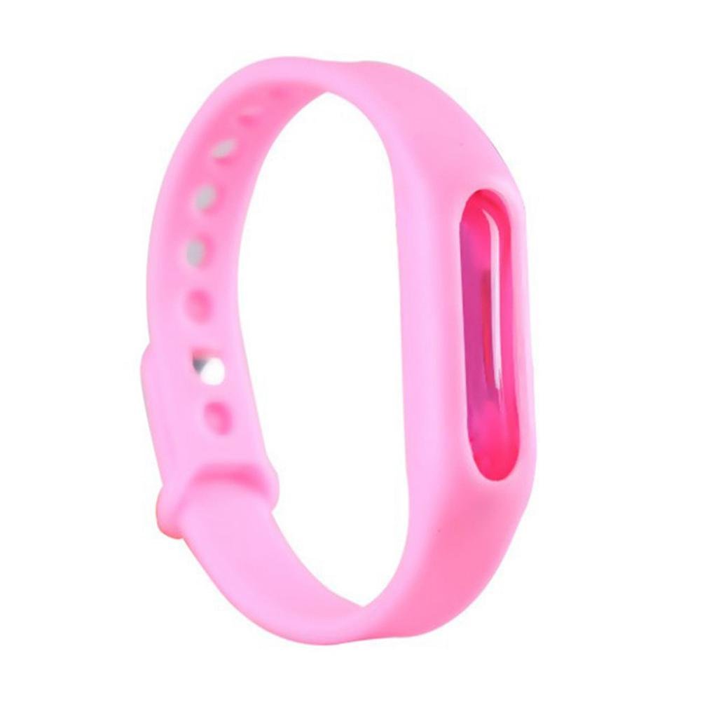 Детский браслет от комаров Розовый (758447)