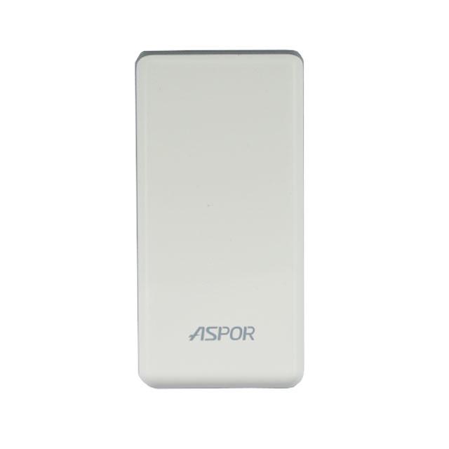 Зовнішній акумулятор Power Bank Aspor A326 10000 mAh Білий (1007458749)