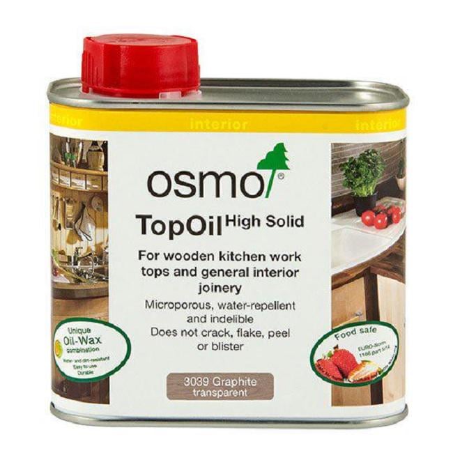 Масло для мебели и столешниц Osmo Top Oil 3039 Графитовый