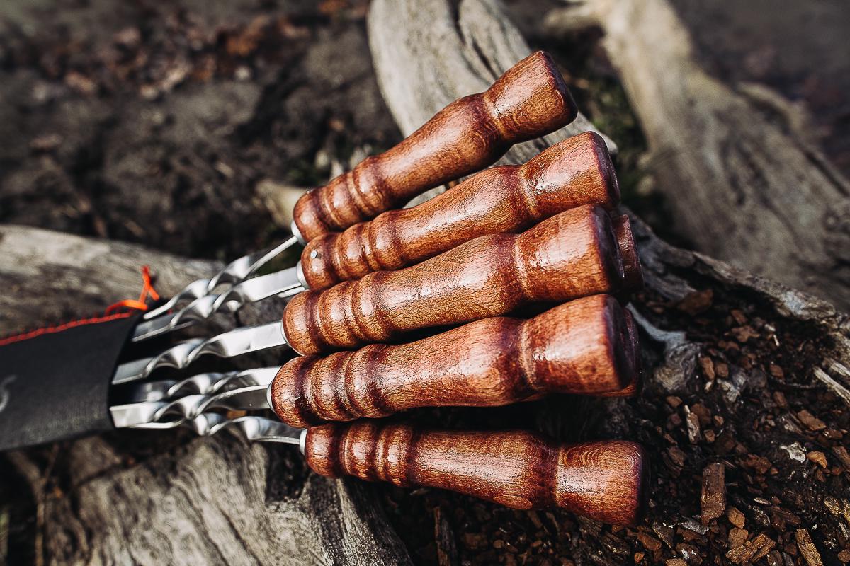 Набор шампуров Reckless 730х3х12 мм 10 шт. - фото 10