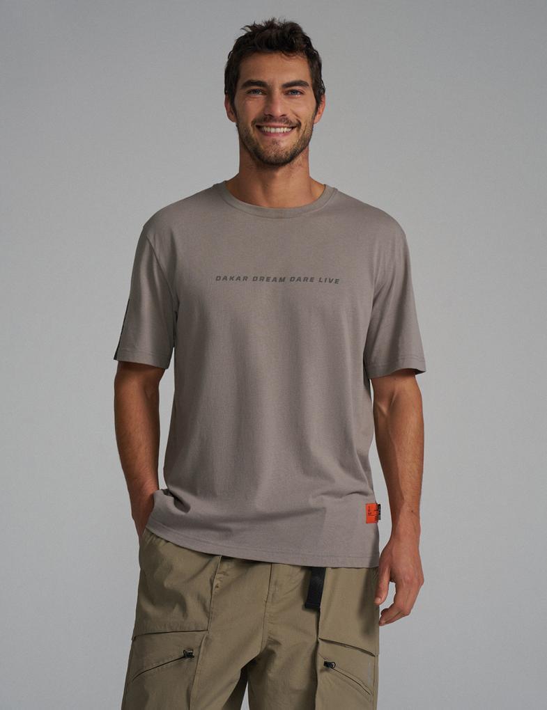 Футболка чоловіча Diverse DKR OV 0224 L Сірий (5905384069054)