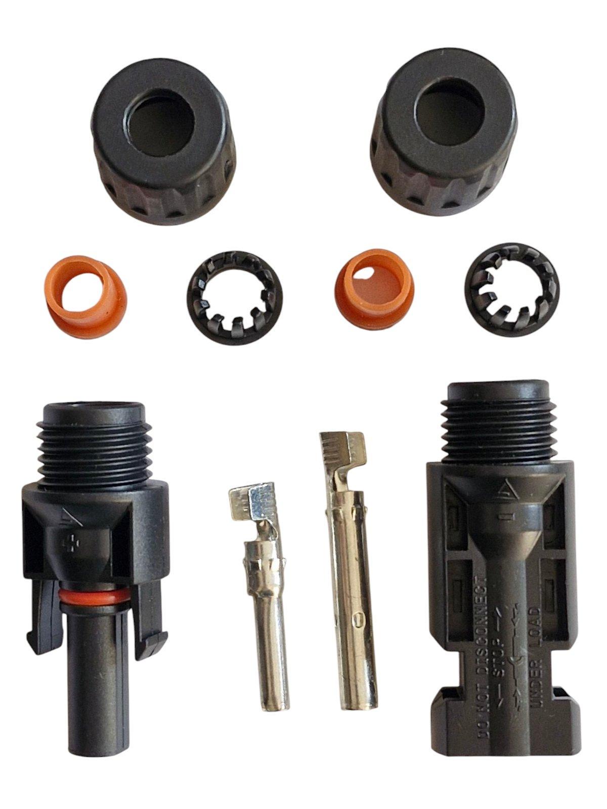 Конектор MC4 для сонячних панелей 4-6 мм папа/мама IP67 (100869788) - фото 2 Конектор MC4 для сонячних панелей 4-6 мм папа/мама IP67 (100869788) - фото 2