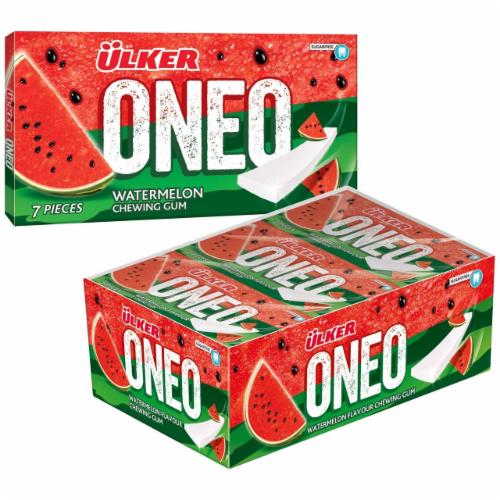 Жевательные резинки Ulker ONEO Watermelon 6х27 шт. (04873)