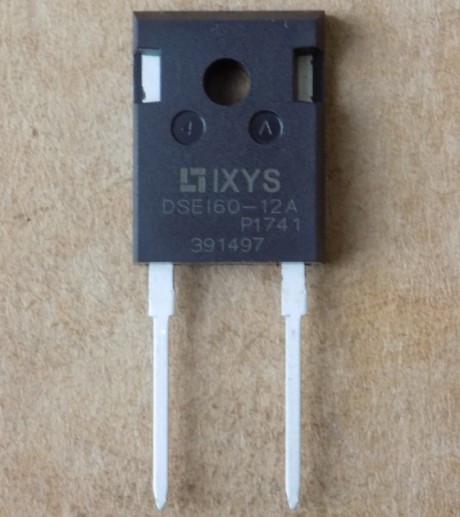 Диод DSEI60-12A DSE160-12A для DSEP60-12A/DSEI30-12A 1200V/60A/TO247-2pin (40880)