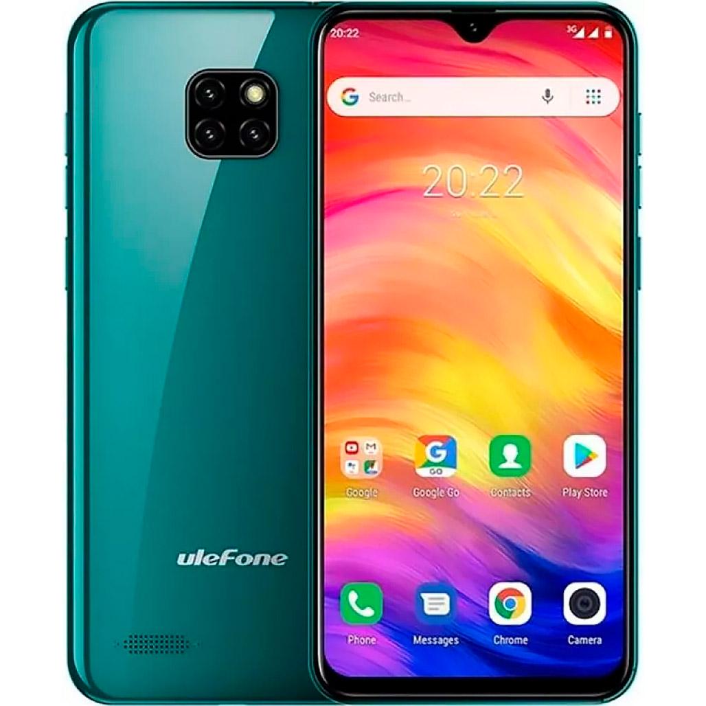 Смартфон Ulefone Note 7 1/16GB Green (78455) - фото 4