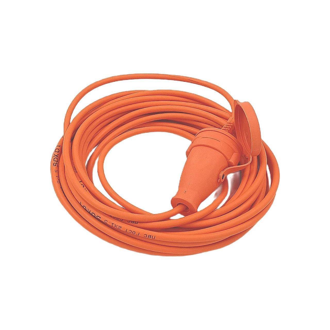 Удлинитель Sokol 1 розетка без заземления ПВС 2х1,5 мм2 40 м (7.5.1.165587) - фото 2