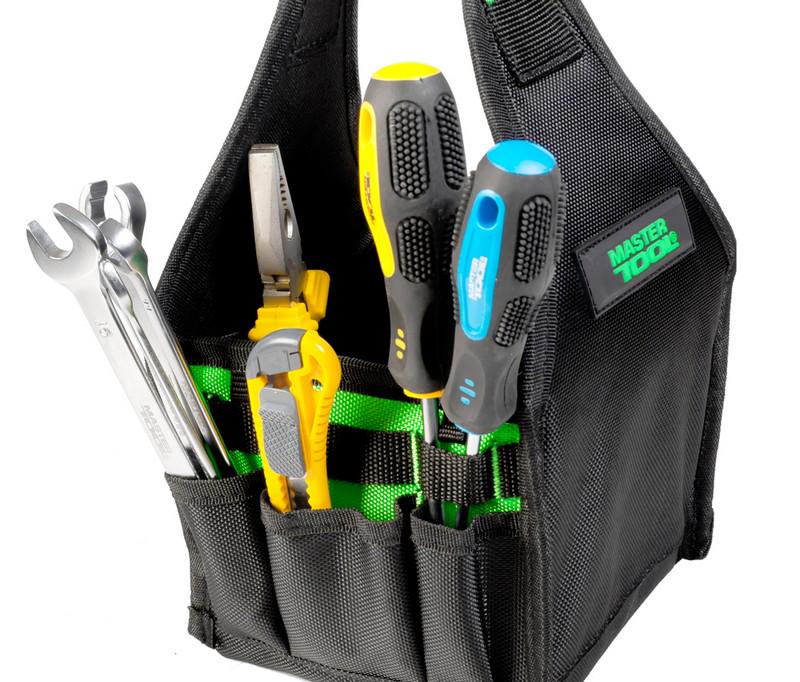 Сумка для инструментов Mastertool 1680 DEN 8 карманов усиленное дно 160х170х310 мм (79-1930) - фото 8