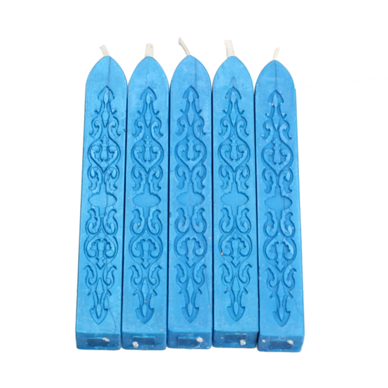 Сургучная свеча с фитилем 5 шт. Blue