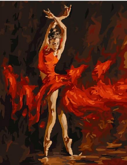 Картина по номерам Brushme "В танце" (G286)