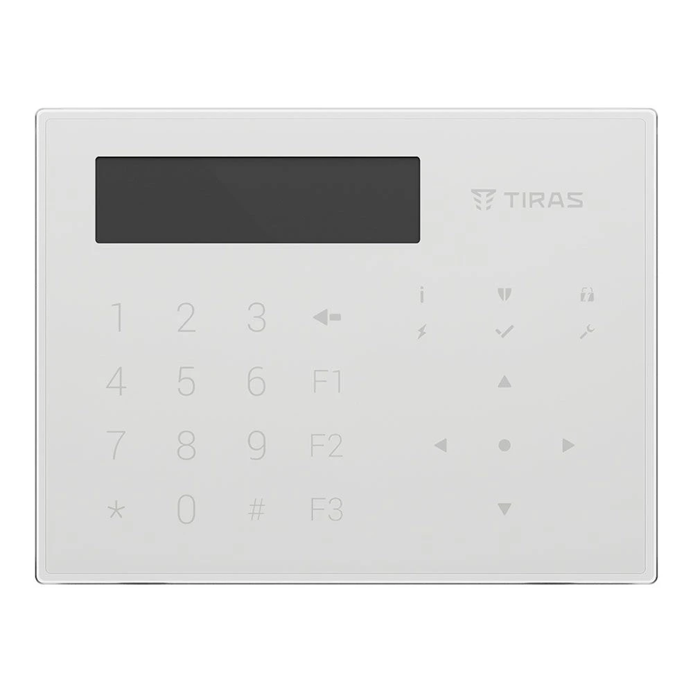 Клавіатура Tiras K-GLCD+ White - фото 3