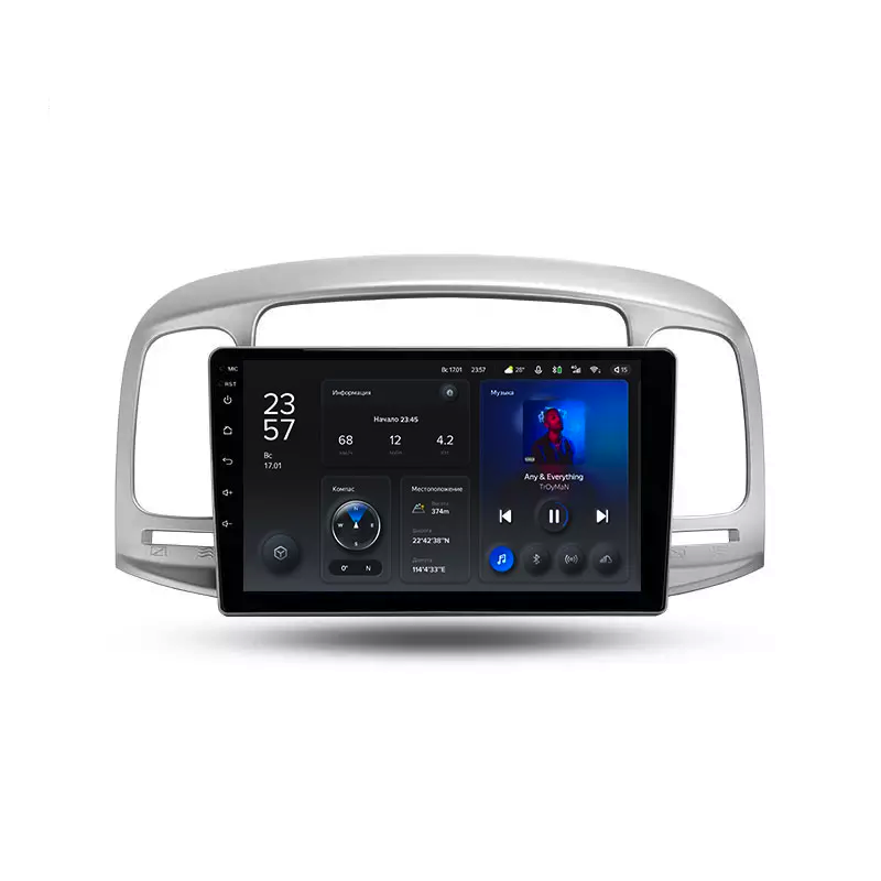 Автомагнитола штатная Teyes X1 для Hyundai Accent 3 2006-2011 Android 2/32 Гб Wi-Fi/4G (1659626066) Автомагнитола штатная Teyes X1 для Hyundai Accent 3 2006-2011 Android 2/32 Гб Wi-Fi/4G (1659626066)