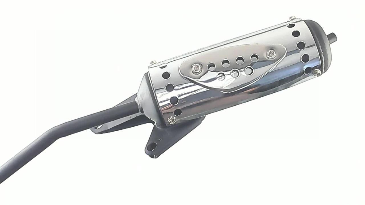 Глушитель в сборе ST4T GY6 50 NAVIGATOR (2177153715)