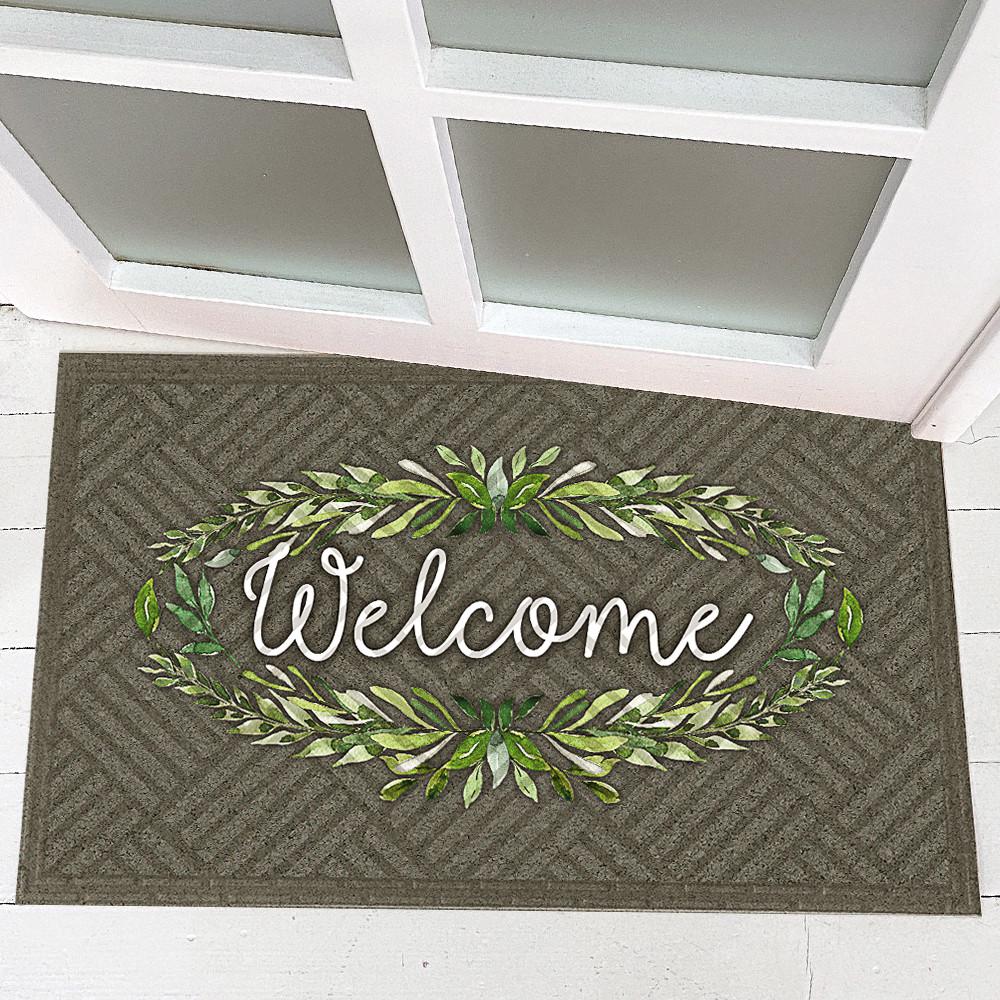 Килимок придверний Presentville з принтом Welcome (KOV 20S054)