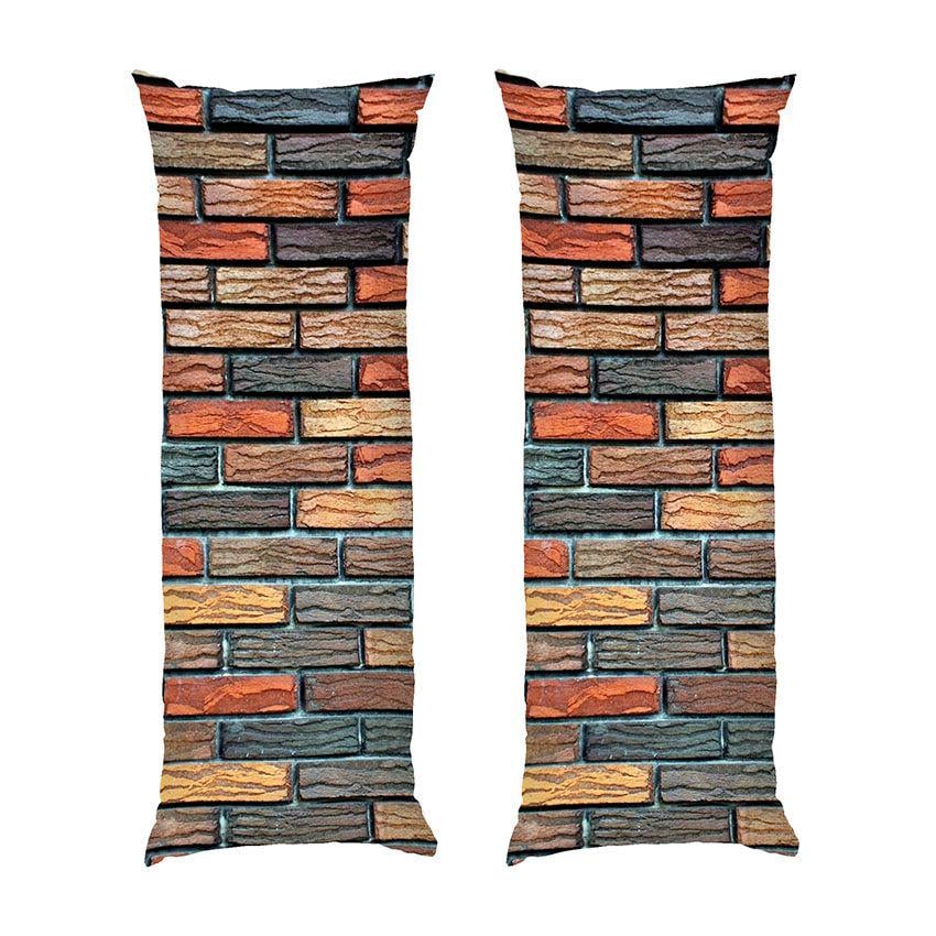 Подушка дакимакура Stone wall Brick габардин 150х50 см (114206-3)