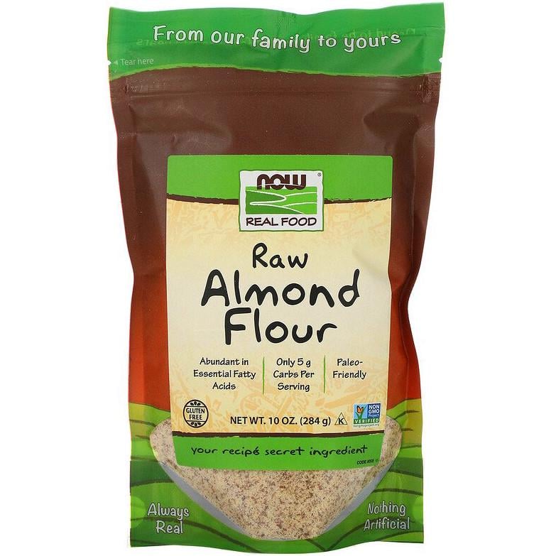 Миндальная мука Now Foods Raw Almond Flour сырая 284 г (1010778901) - фото 1