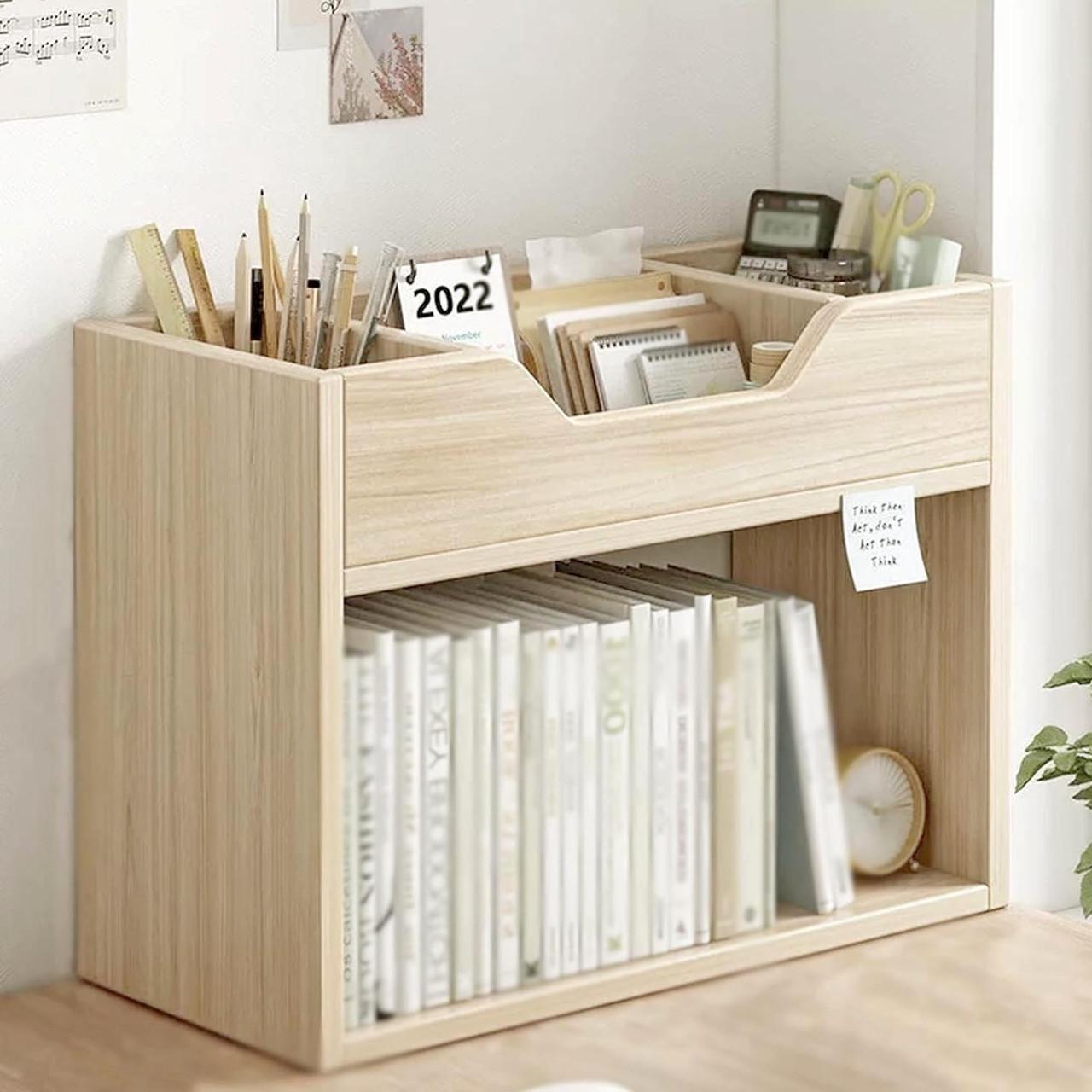 Полиця-надбудова настільна з дерева Арделіс бланже (АКД-019401)