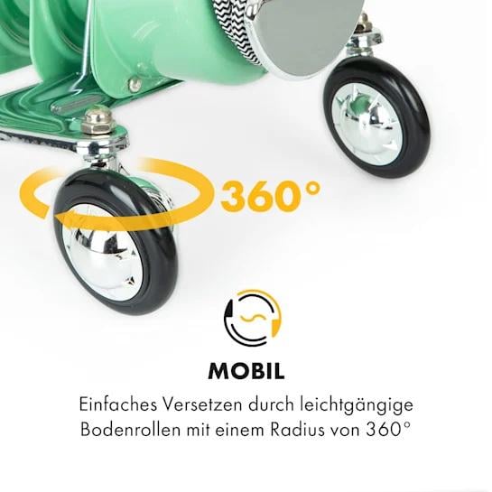 Масляний радіатор KLARSTEIN Thermaxx Retroheat 2500 W (10035081) - фото 5