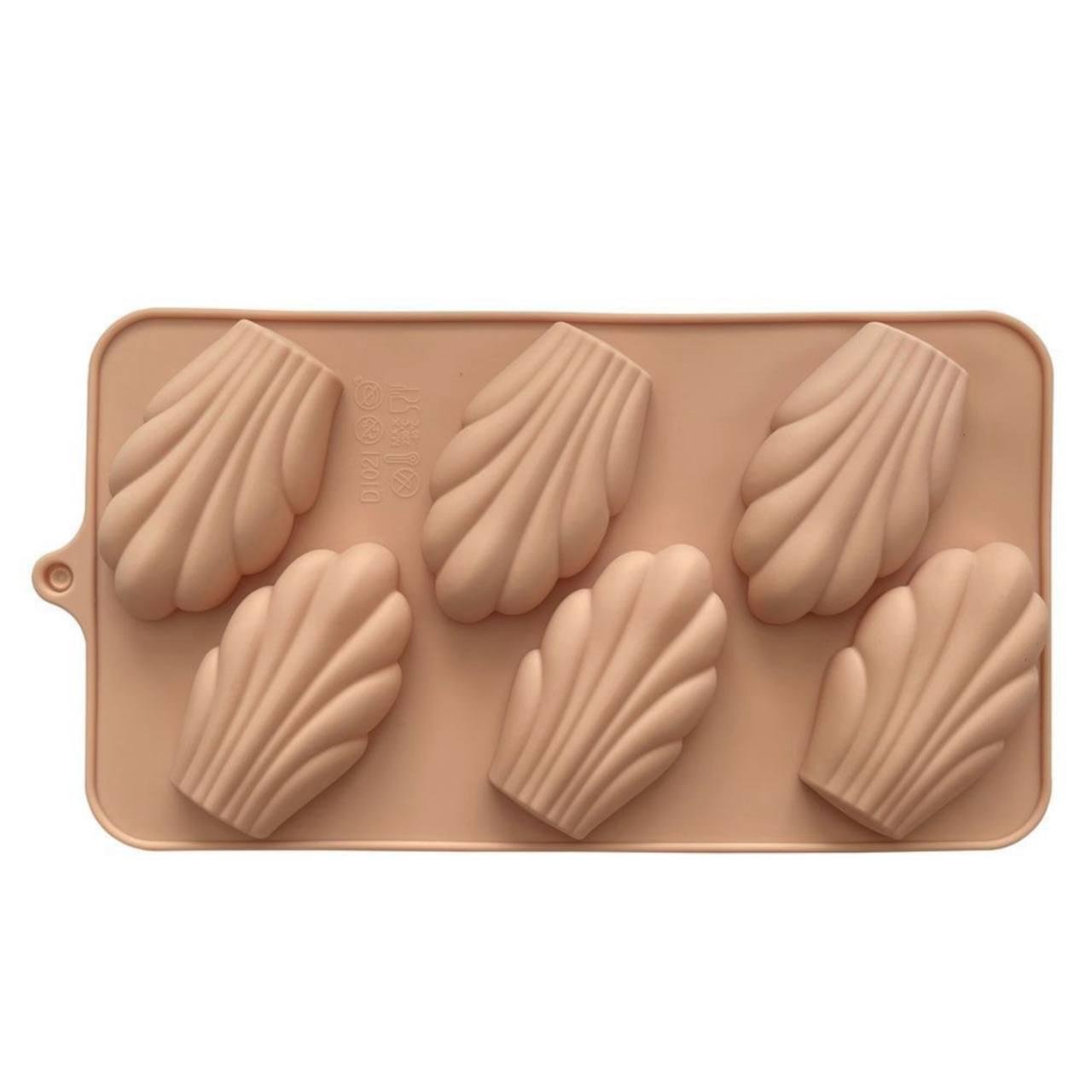 Форма силиконовая Мадлен на 6 мушель мм-1247 (76765fe4)