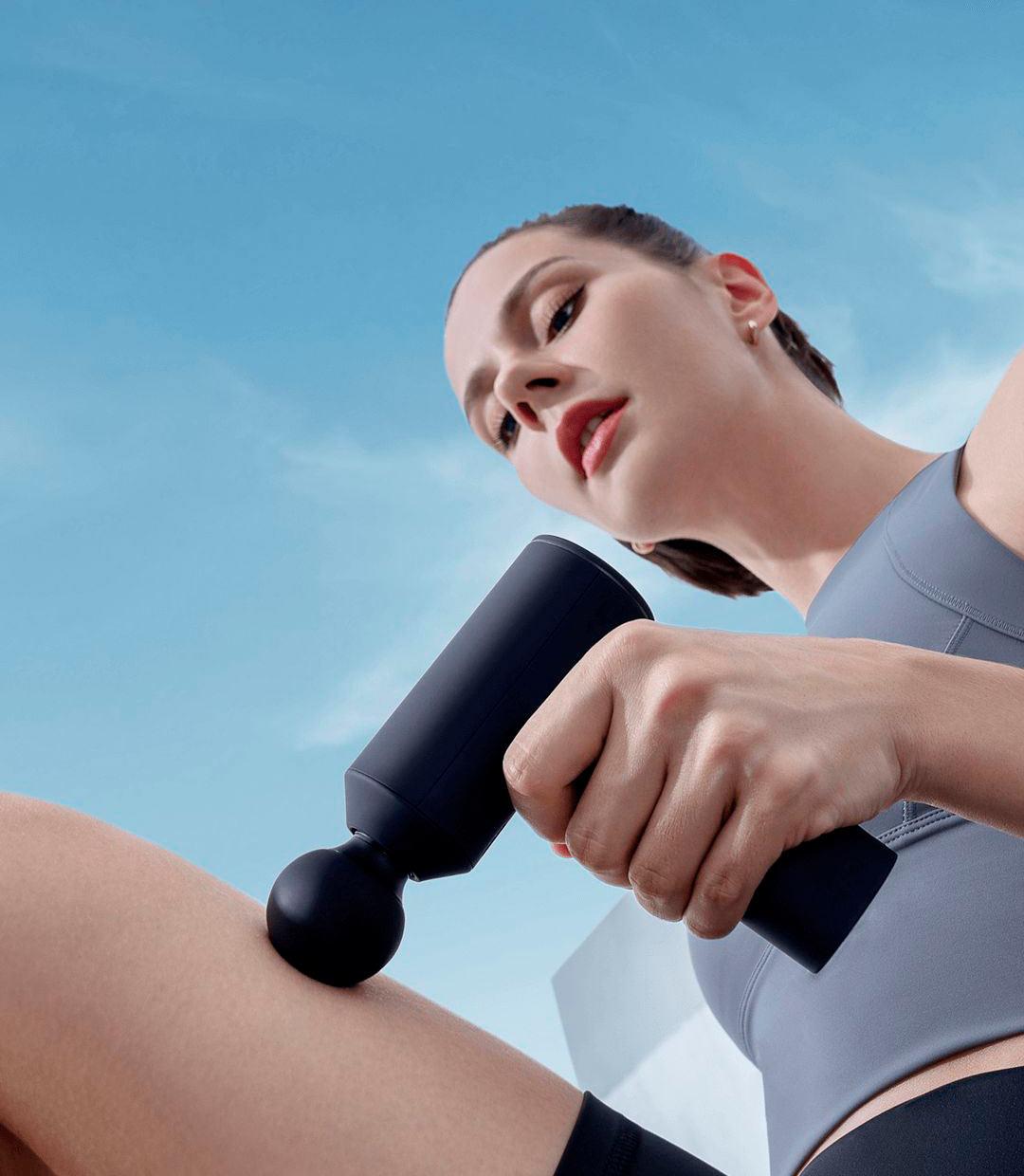 Массажер перкуссионный MiJia Mini Fascia Gun 2C Grey (2139717834) - фото 4