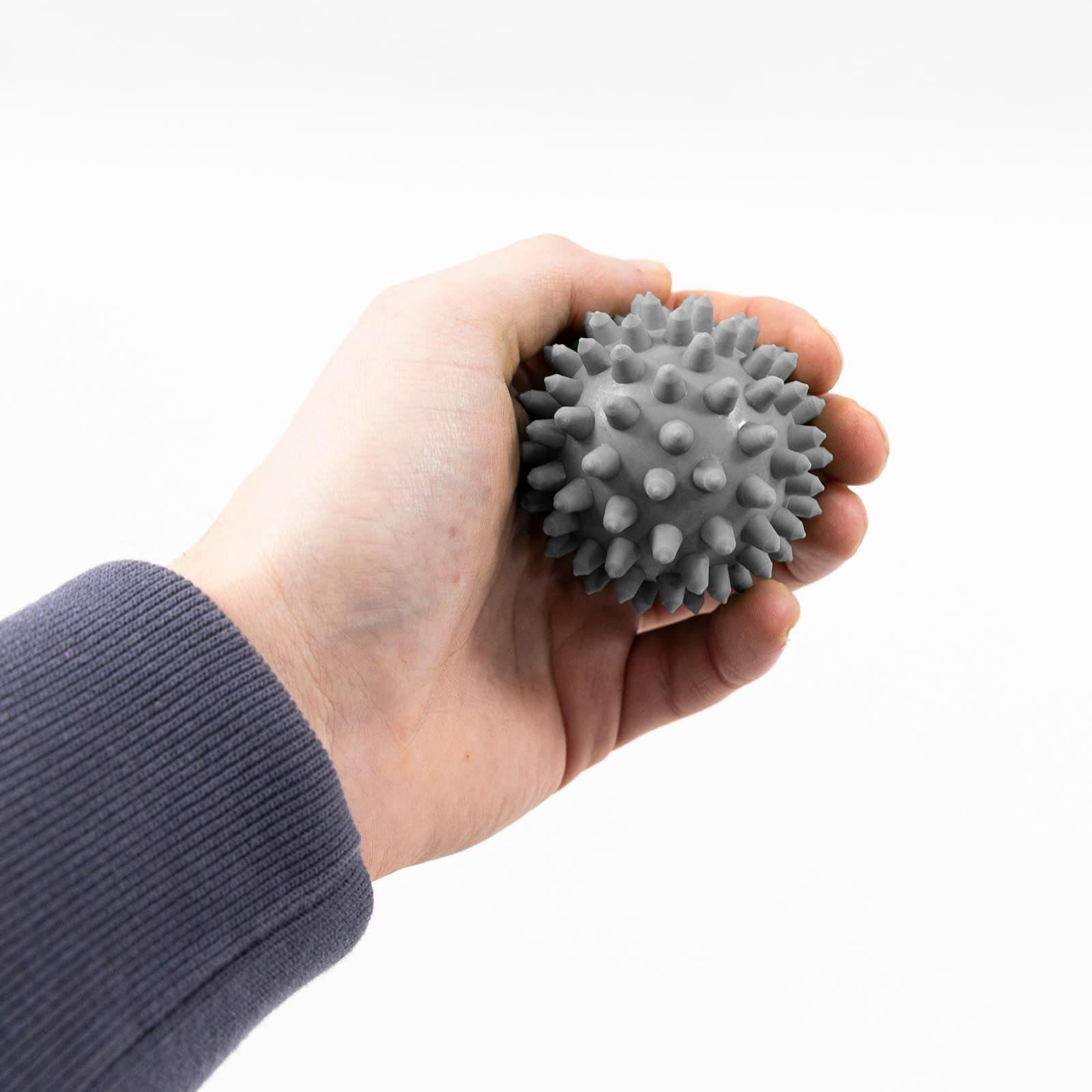 Массажный мячик для спины/шеи/ног OSPORT 6 см Серый (OF-0196) - фото 2 Массажный мячик для спины/шеи/ног OSPORT 6 см Серый (OF-0196) - фото 2