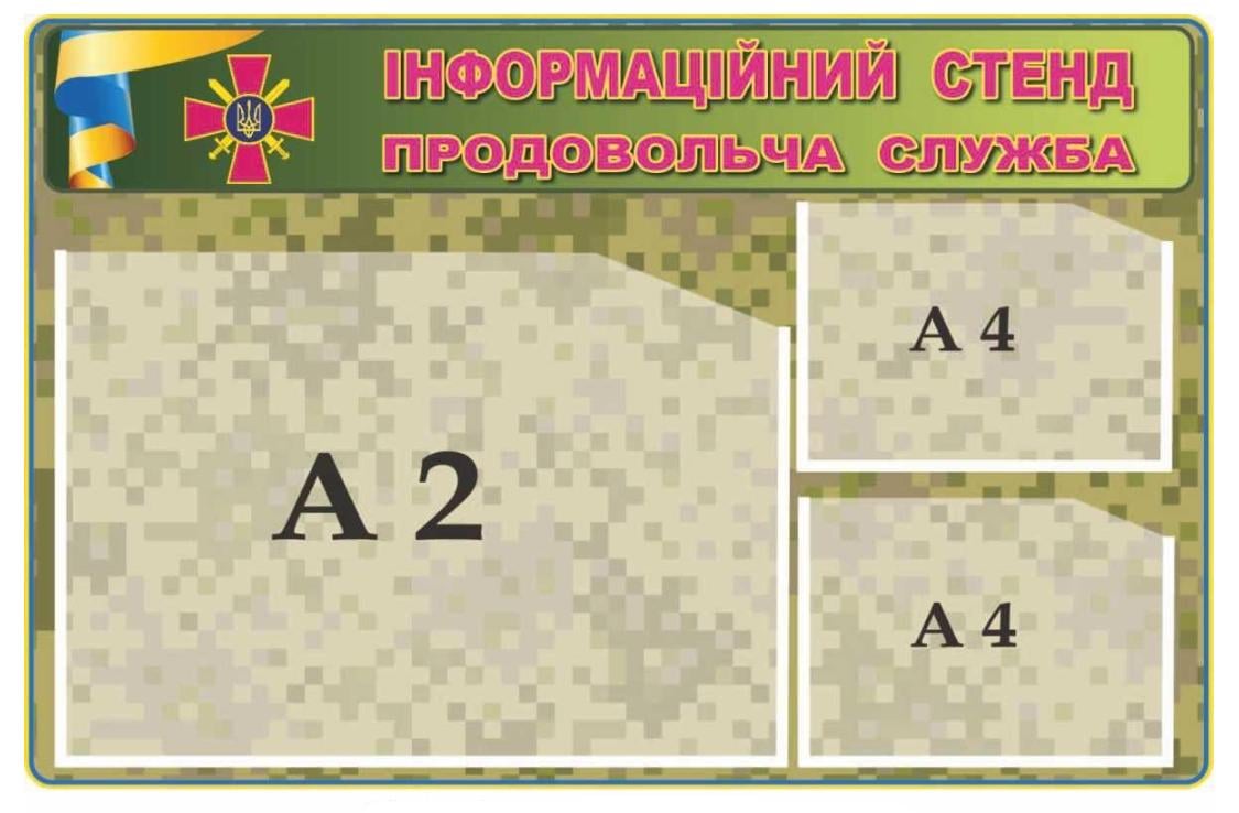 Информационный стенд "Продовольча служба" (884214)
