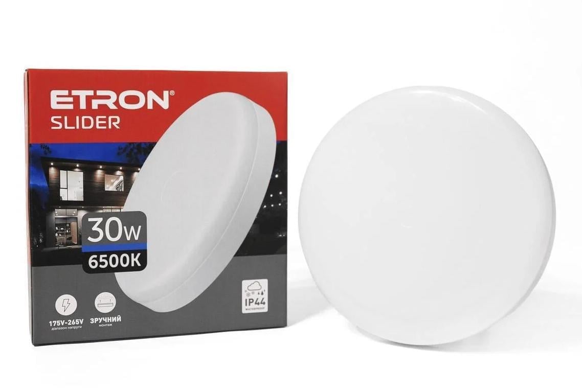 LED-світильник круглий ETRON 1-EIP-935 Slider 30W 6500K ІР44 (27552153)
