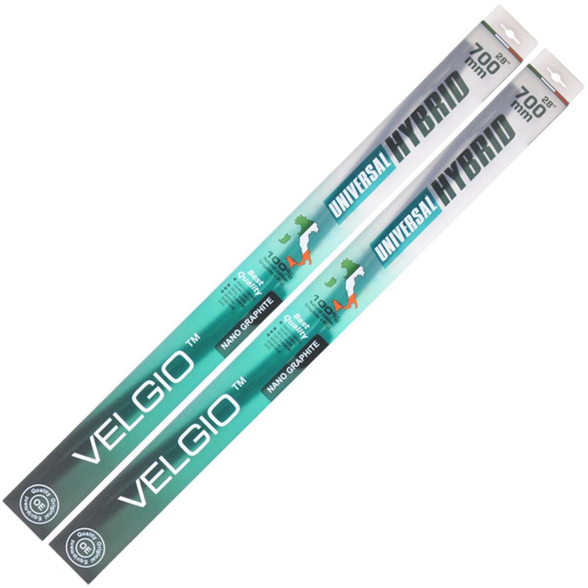 Комплект щеток стеклоочистителей Velgio Universal Hybrid для Ford Edge 2014 бескаркасные (sk_100)