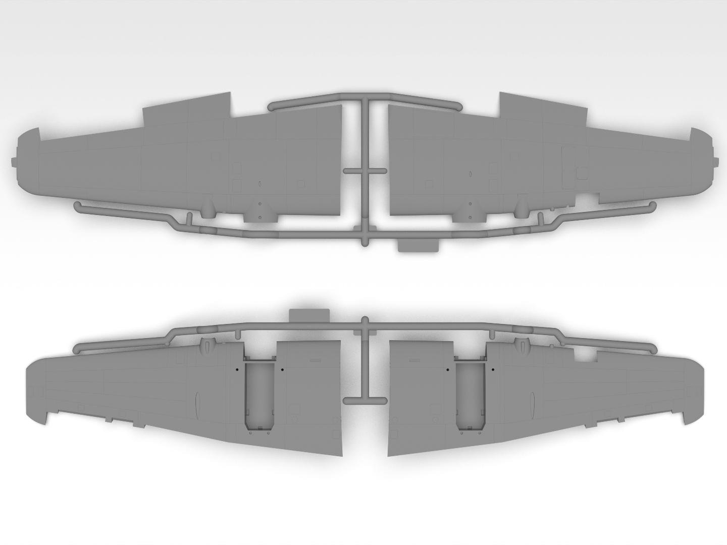 Сборная модель ICM Bristol Beaufort Mk.I ВВС Британских доминионов 2СВ (48312) - фото 4