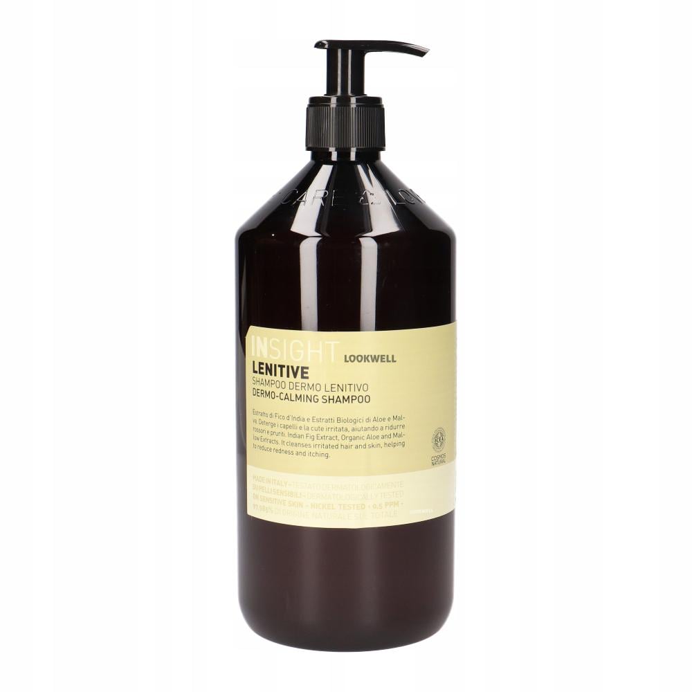 Шампунь для кожи головы успокаивающий Insight Lenitive Dermo-Calming Shampoo 900 мл (8029352354380)
