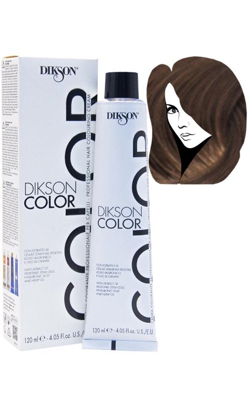 Фарба для волосся Dikson Professional Hair Colouring Cream 5,3 Золотистий каштановий (3685) Фарба для волосся Dikson Professional Hair Colouring Cream 5,3 Золотистий каштановий (3685)