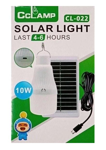 Лампа із сонячною панеллю CCLAMP CL-022 акумуляторна з гачком - фото 4 Лампа із сонячною панеллю CCLAMP CL-022 акумуляторна з гачком - фото 4