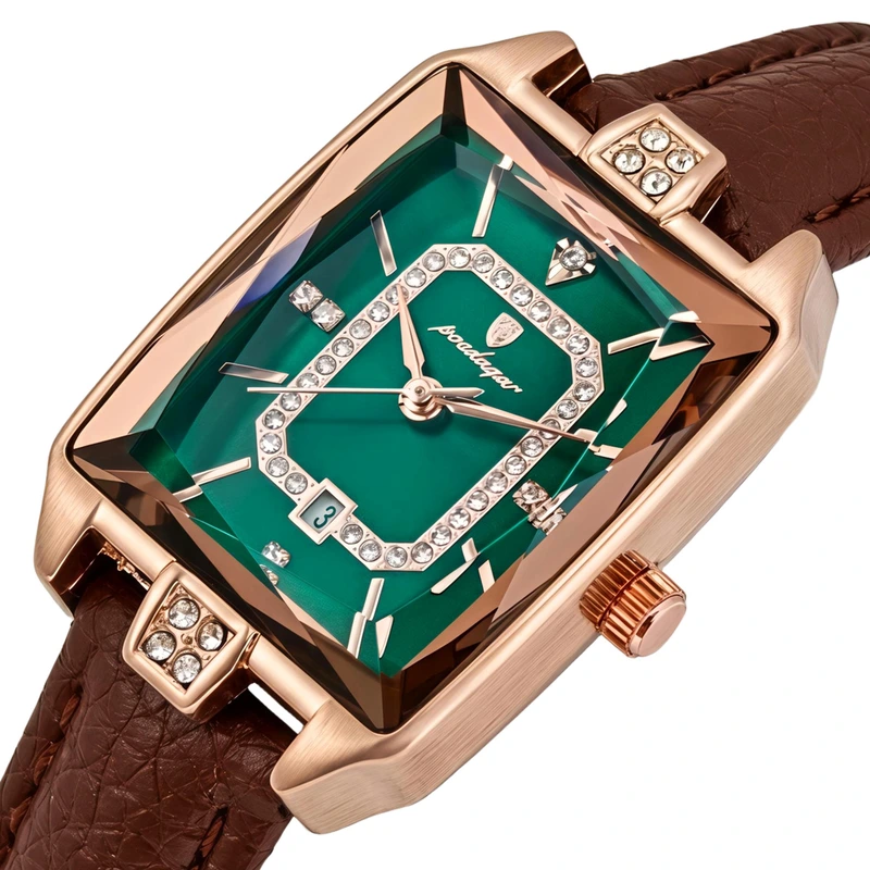 Наручний годинник Poedagar Magic Leather Classic 2 ремінці (57569)