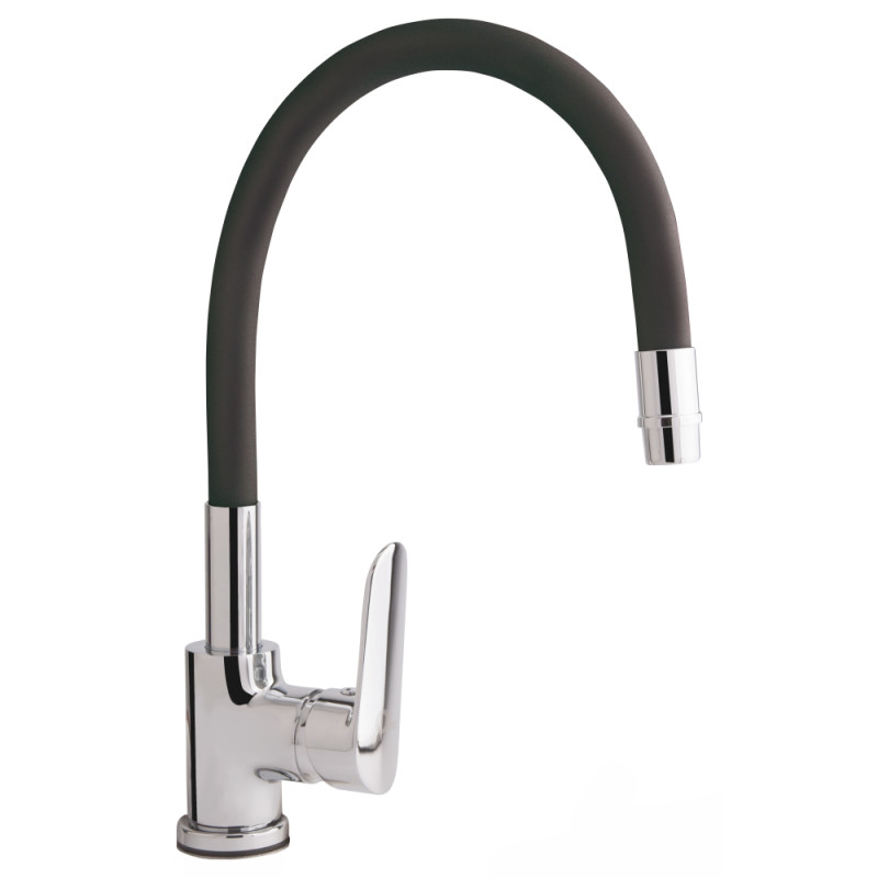 Смеситель для кухни с рефлекторным изливом Q-tap Linea CRB 007F Смеситель для кухни с рефлекторным изливом Q-tap Linea CRB 007F