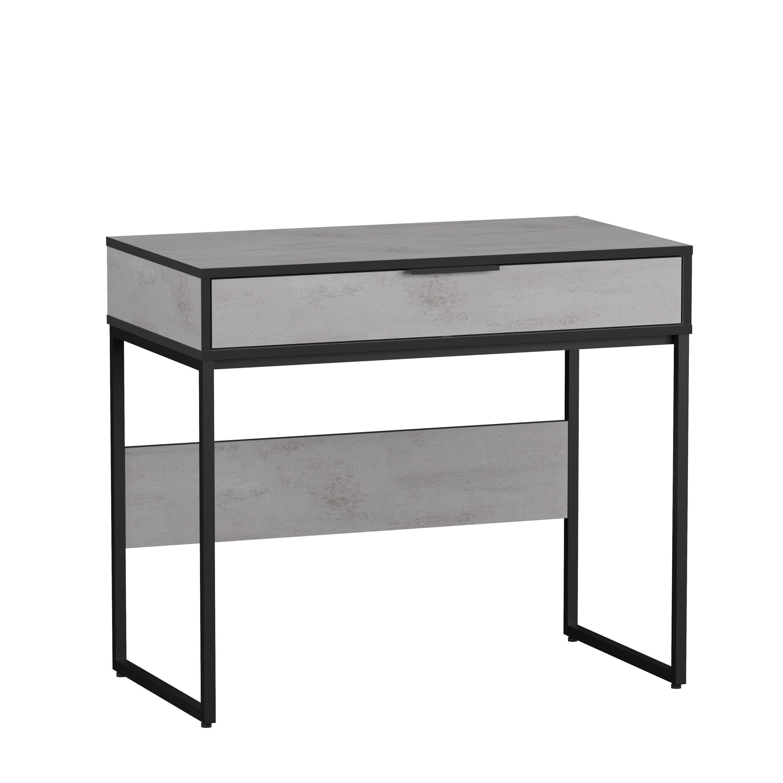 Стол туалетный F-9 Лофт с выдвижным ящиком 900х500х780 мм Бетон тефра (57489758095763765373) Стол туалетный F-9 Лофт с выдвижным ящиком 900х500х780 мм Бетон тефра (57489758095763765373)