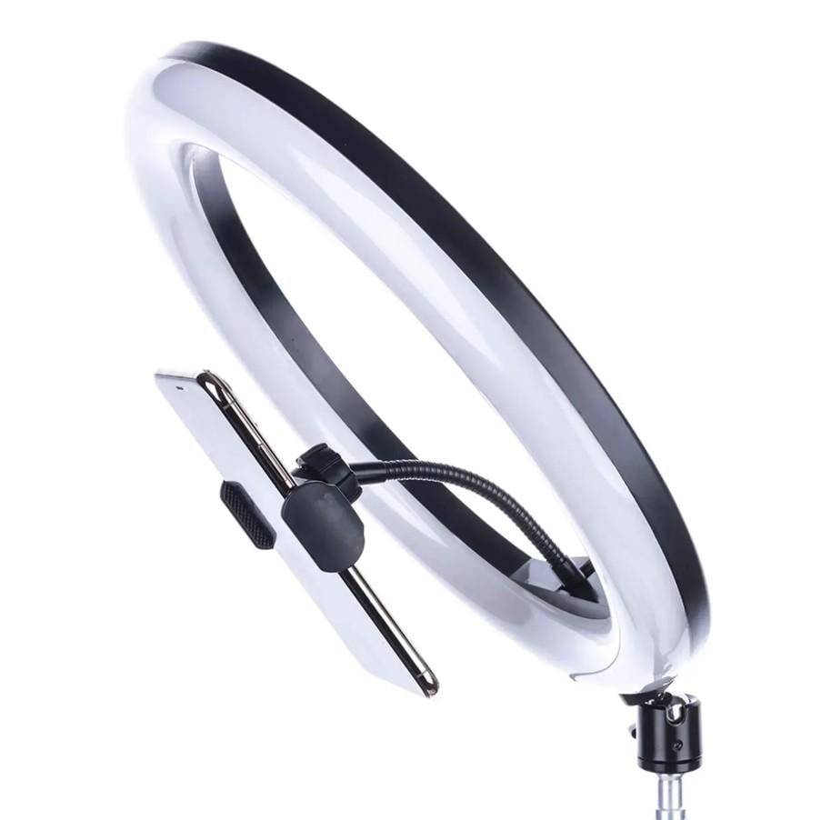 Кольцевая лампа для фото и видео съемки Ring Light LED с держателем RGB 15 режимов 36 см (563) - фото 5 Кольцевая лампа для фото и видео съемки Ring Light LED с держателем RGB 15 режимов 36 см (563) - фото 5