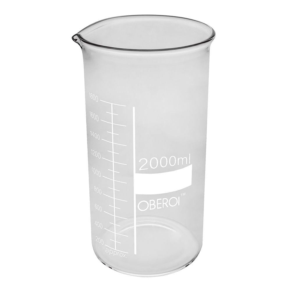 Стакан лабораторный с носиком и шкалой 2000 мл (12522)